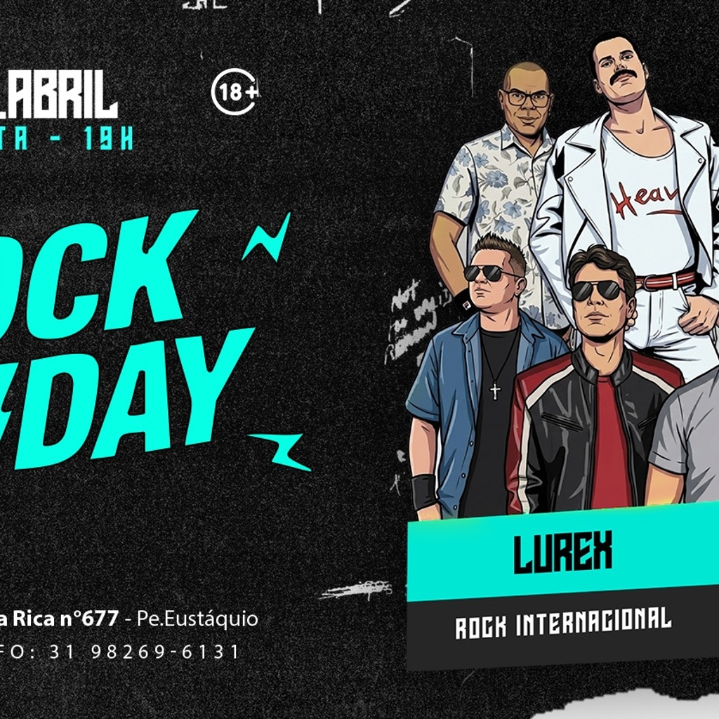ROCK FRIDAY |ROCKFIELD & LUREX|24/04| ROTA 677 | 19H