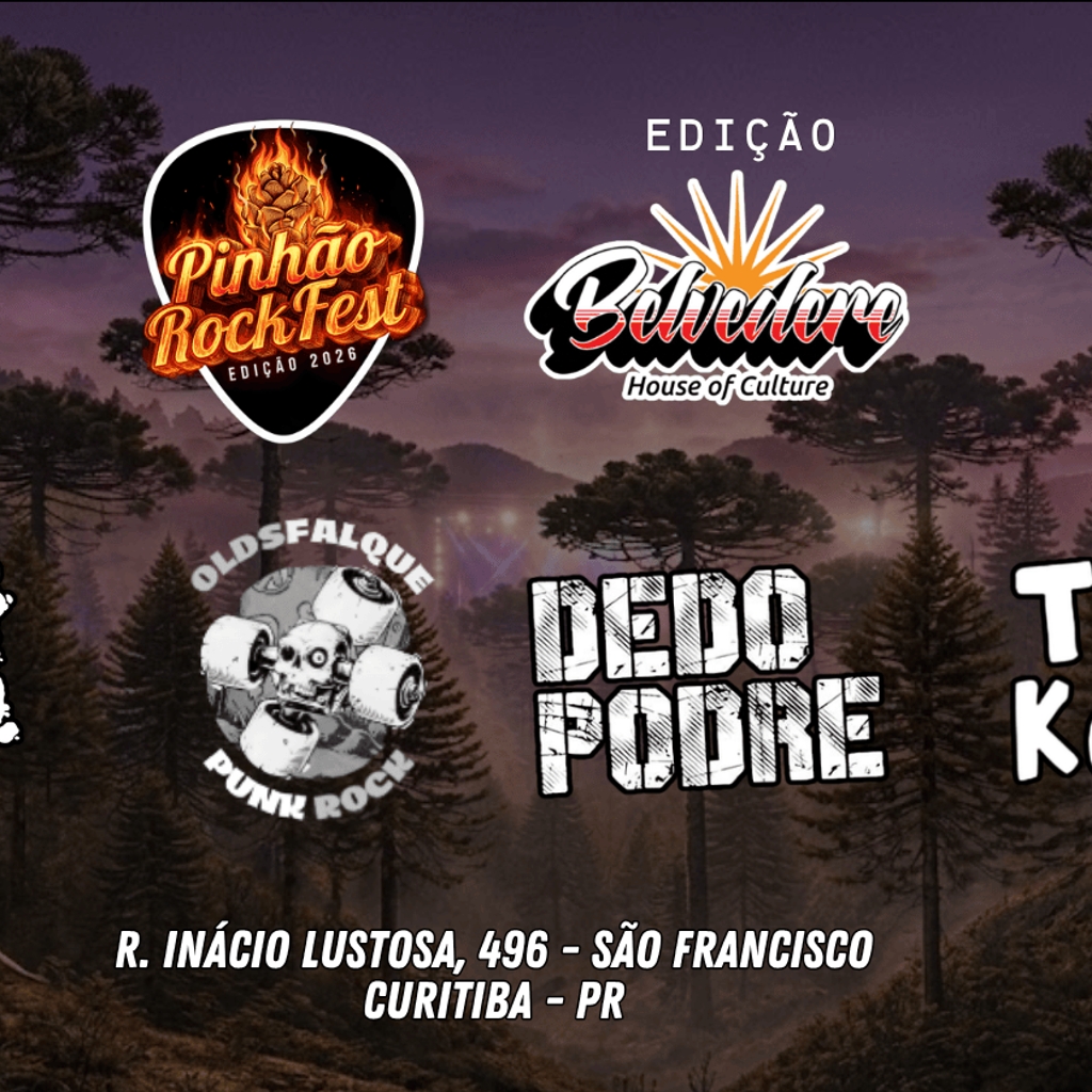 Pinhão RockFest 2026 - Edição Belvedere