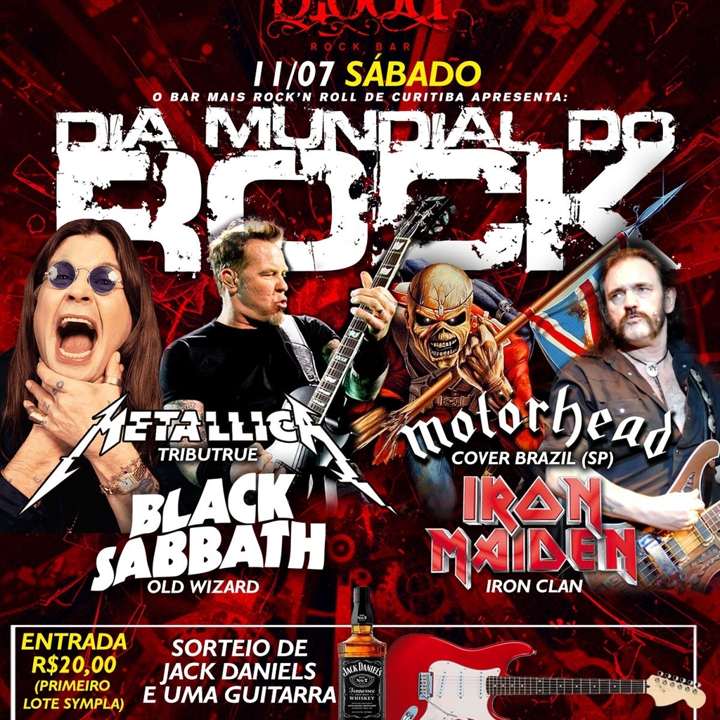 Dia Mundial do Rock do Blood (Sábado)