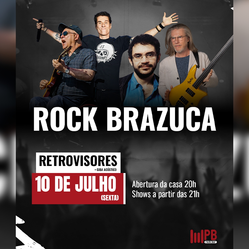 ROCK BRAZUCA - RETROVISORES + Giba Acústico