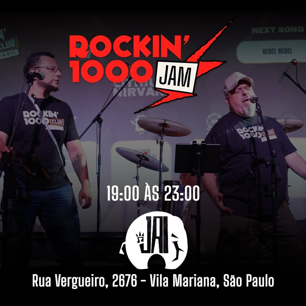 ROCKIN'1000 JAM @ SÃO PAULO