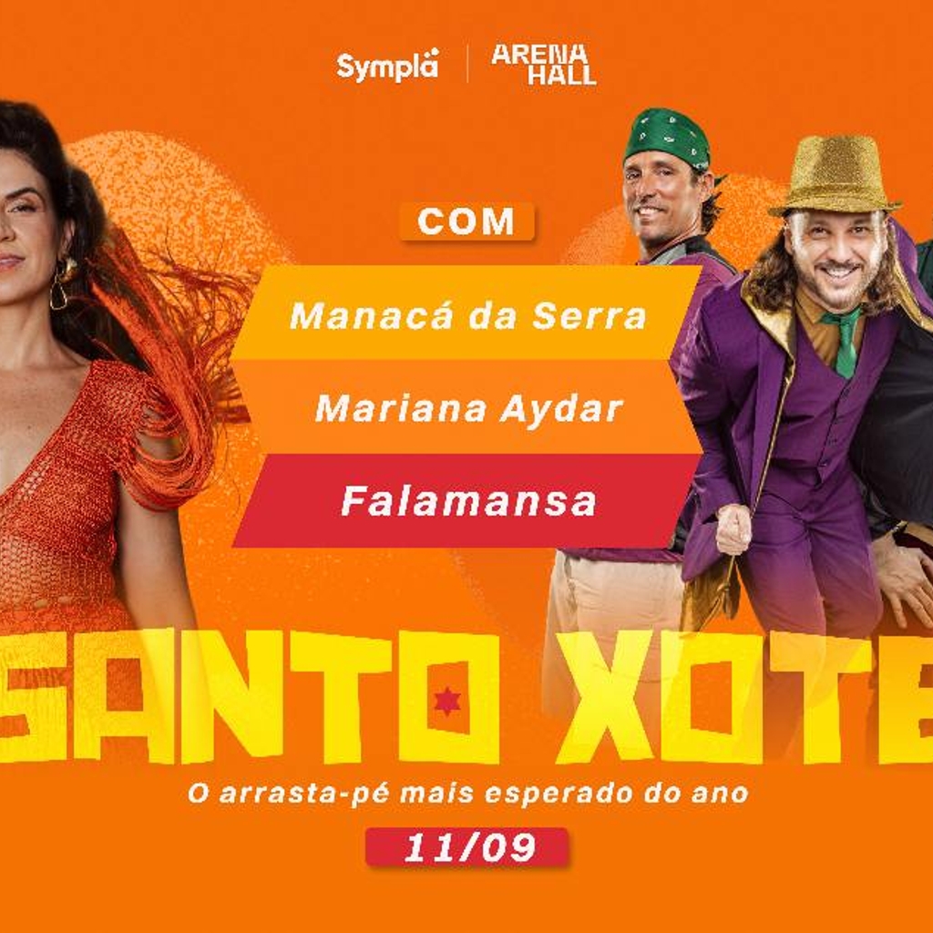 Festival Santo Xote 2026 em Belo Horizonte  Falamansa e Mariana Aydar