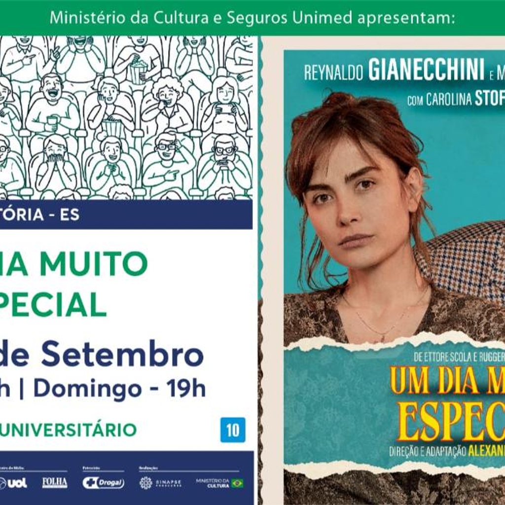 UM DIA MUITO ESPECIAL - com Reynaldo Gianecchini, Maria Casadevall e Carolina Stofella.