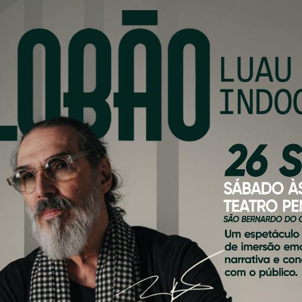 LOBÃO em Luau Indoor  26 set  sáb 21h