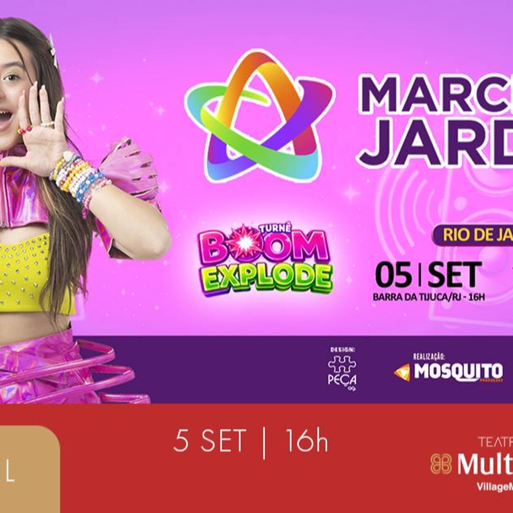 MARCELA JARDIM – TURNÊ BOOM EXPLODE