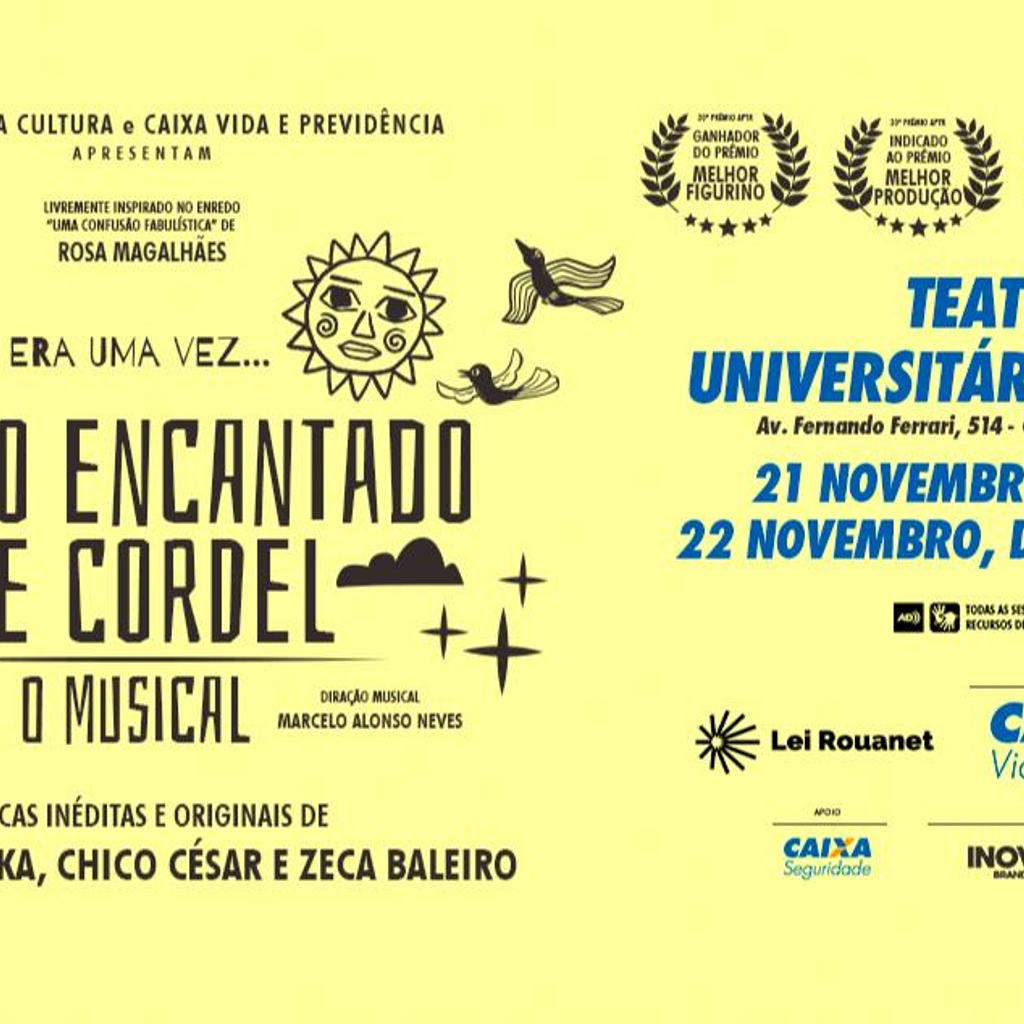 Sonho Encantado de Cordel, o Musical - Vitória