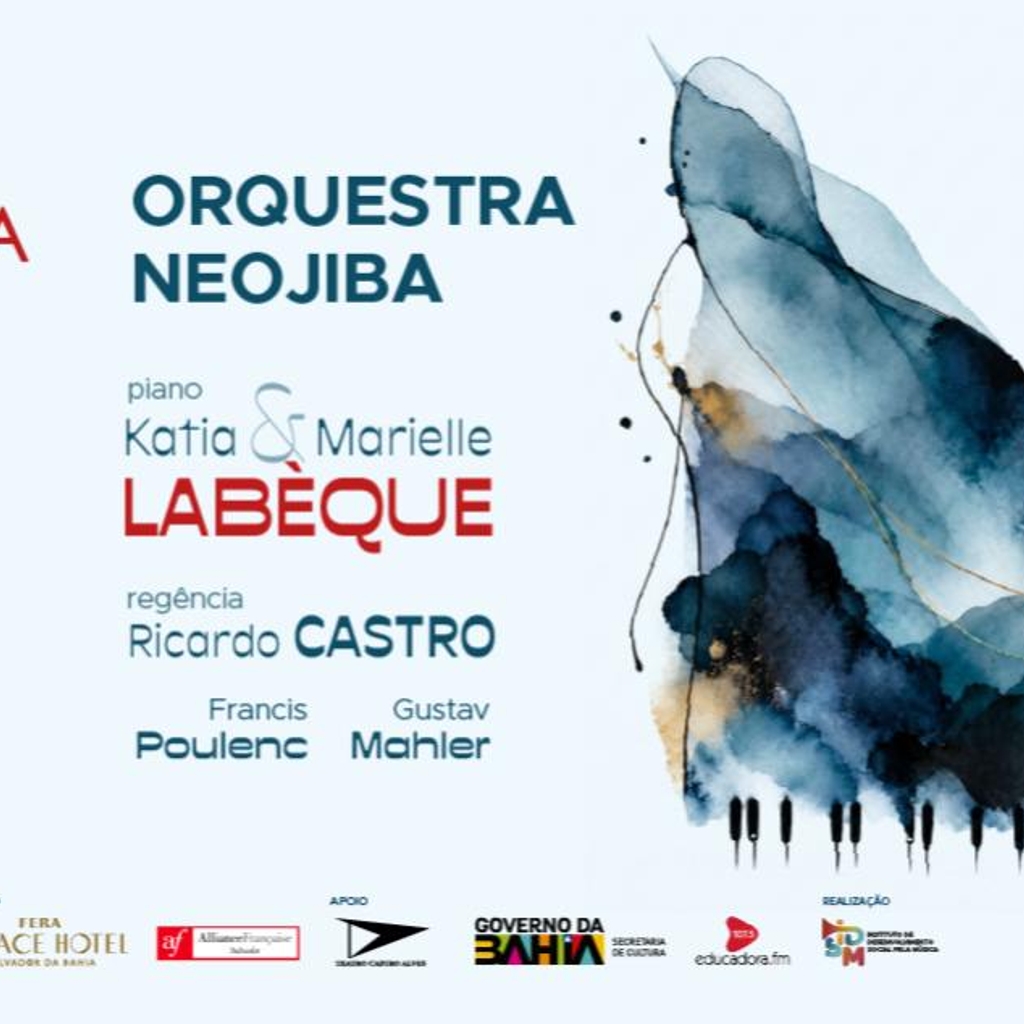 Concerto da Orquestra NEOJIBA com Katia e Marielle Labèque 