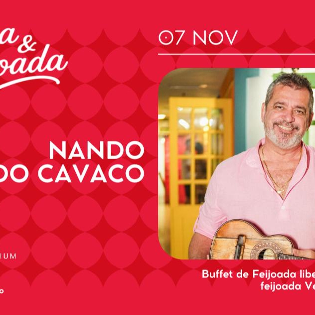 SAMBA & FEIJOADA COM NANDO DO CAVACO NO RIO SCENARIUM  07.11
