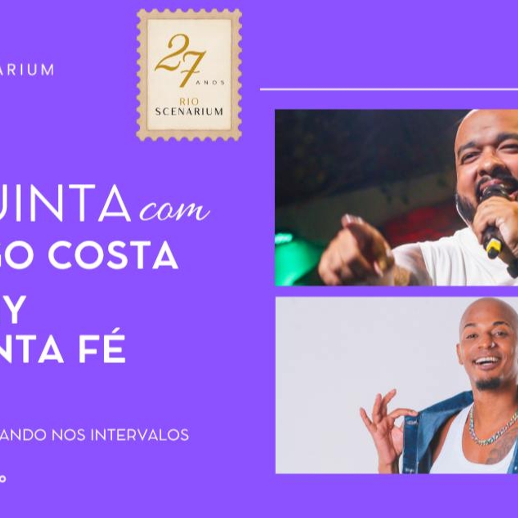 YAGO COSTA CONVIDA VINY SANTA FÉ NO RIO SCENARIUM  19.11