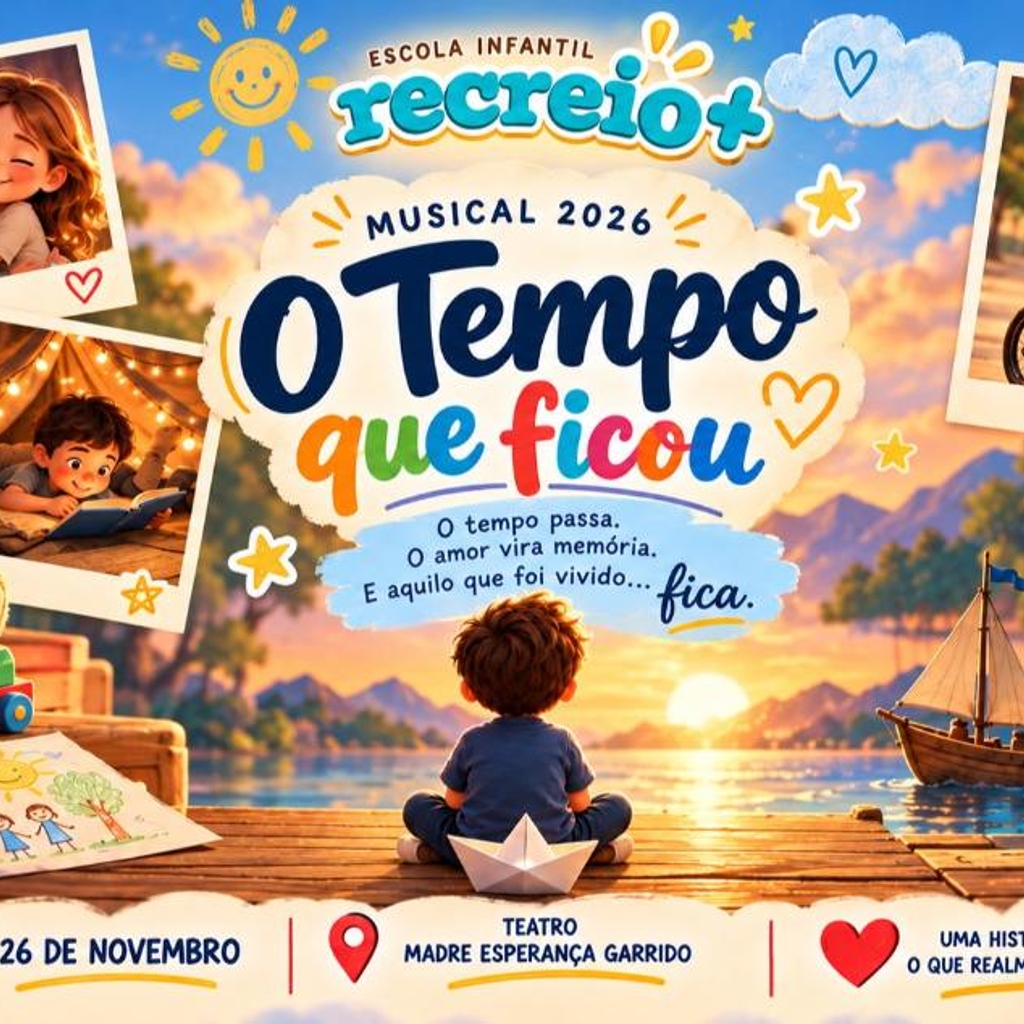 Musical 2026 – O Tempo que Ficou